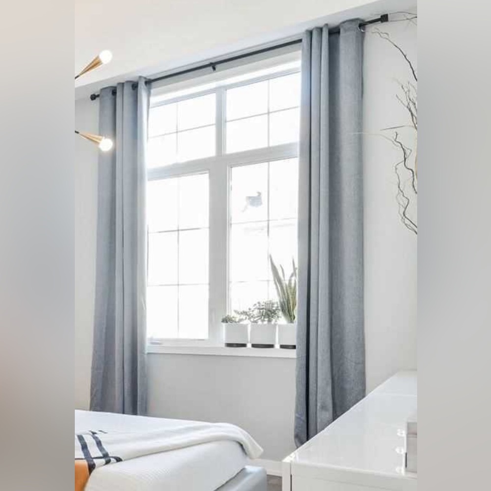 Drapery King 130” Blackout Curtains Grommet Top Panel